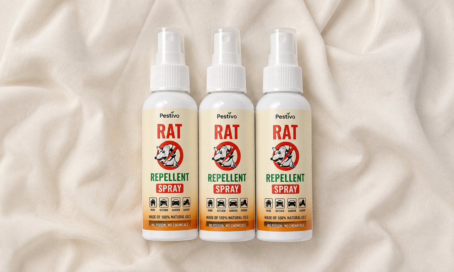 Rat Repellent Spray 50ML Buy 1 Get 2 Free